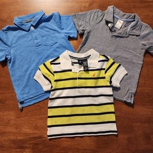 Boys 2T polo shirt lot